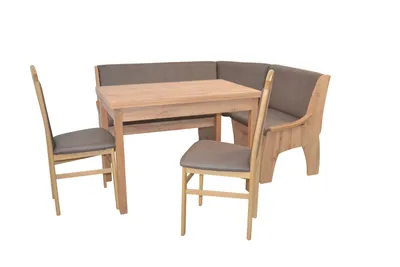 Produktbild von 4tlg. Eckbankgruppe 125x165 cm Schenkelmaß