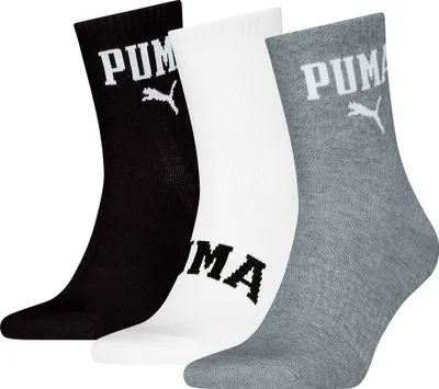 Produktbild von Puma Logo Crew Kurze Socken 3 Paare Mehrfarbig EU 39-42 Mann Mehrfarbig EU 39-42