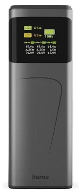 Produktbild von Hama High Power Lithium-Ion (Li-Ion) 20000 mAh Grau