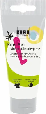 Produktbild von KREUL Kids Art Kinder-Künstlerfarbe 75 ml weiß