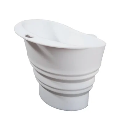 Produktbild von 1× Tropffreier Mehltrichter fürKüchenmaschine,Lebensmittelechter Silikontrichter,passend für4,5–5 QtKippkopf-Standmixer,spülmaschinenfest