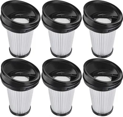 Image de Six filtres HEPA de rechange pour aspirateurs sans fil 2-en-1.