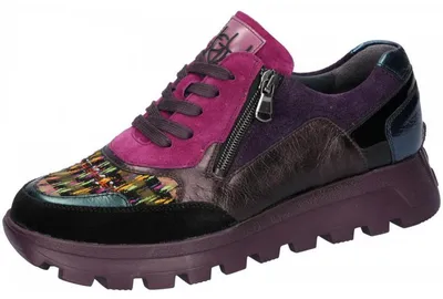 Produktbild von Waldläufer Damen Sneaker Ajala violett multi 5,5