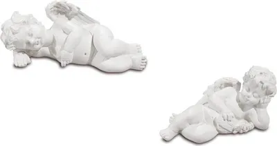 Produktbild von 2er Set liegende Engelchen 8cm