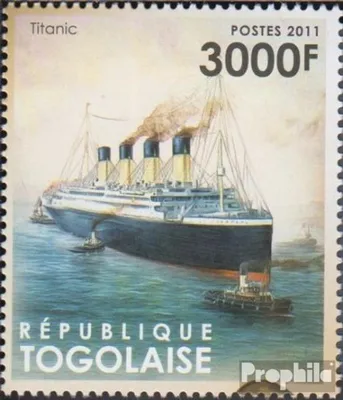 Produktbild von Briefmarken Togo 2011 Mi 4248 (kompl.Ausg.) postfrisch Titanic
