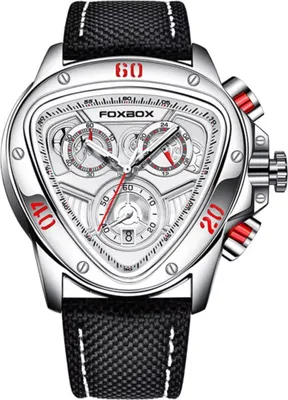 Produktbild von Uhr FOXBOX TR-34959 - Schwarz/Silber für Herren KP34959