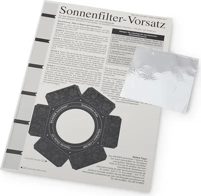Produktbild von Hünig, K: Sonnenfilter-Vorsatz