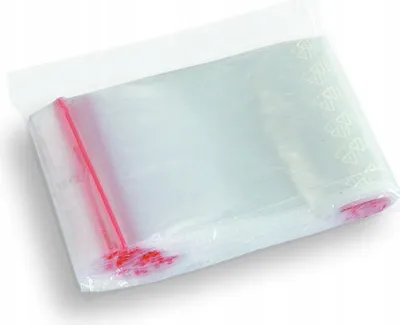 Obrázek produktu pro Sáčky se šňůrkou 50 x 70 mm, 100 ks, průhledné