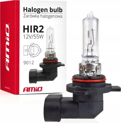 Obrázek produktu pro Halogenová žárovka AMiO HIR 9012 12V 55W VÝKONNÁ A TRVALÁ
