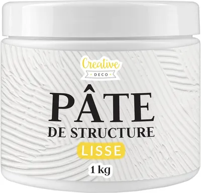 Image de Creative Deco Modeling Paste Pâte de Structure Lisse 1kg - Pâte à Relief