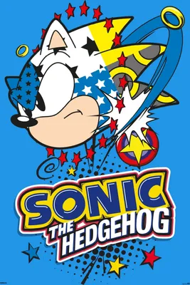 Produktbild von Sonic the Hedgehog Poster Pop Sonic 61 x 91,5 cm