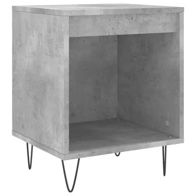 Produktbild von Nachttisch Betongrau 40x35x50 cm Holzwerkstoff