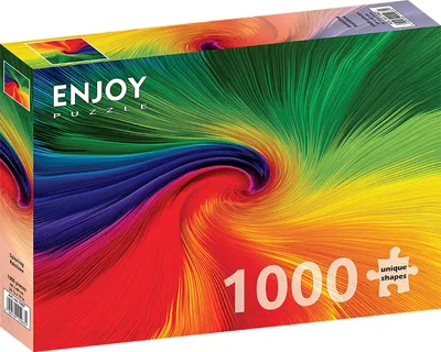 Obrázok produktu pre Puzzle 1000 dielov Enjoy – Točiaca sa dúha