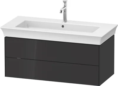 Produktbild von DURAVIT WT43420H1H1 WTU White Tulip wandh., 2 SchKa