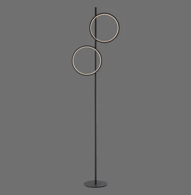 Produktbild von JUST LIGHT MINI RITUS LED Stehleuchte Warmweiss 21W 2-fach schwarz 15396-18