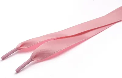 Produktbild von RINGELSPITZ - Schnürsenkel Satin flach - Dunkelrosa - 90 cm