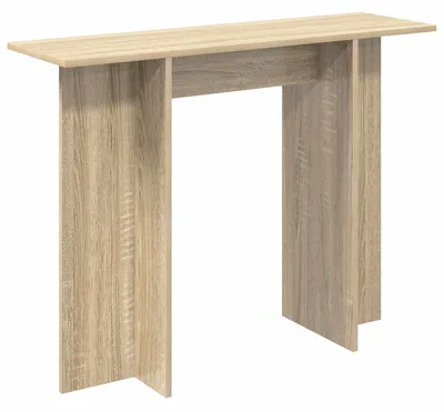 Image de Table console Chêne Sonoma 100 x 30 x 75 cm Bois d'ingénierie