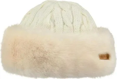 Productafbeelding van Barts Fur Cable Bandmuts, wit. Heren, dames. Wit. One size
