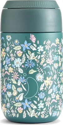 Zdjęcie produktu dla Butelki Termohrnek Chilly's - Pine Green 340ml, edice Summer Sprigs/Seria 2