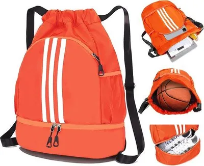 Produktbild von Famanu Sportrucksack mit mehreren Fächern und verstellbaren Schultergurten - Wasserfest