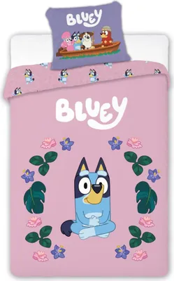 Produktbild von Bluey Blossom Kinderbettwäsche Set 100x135cm