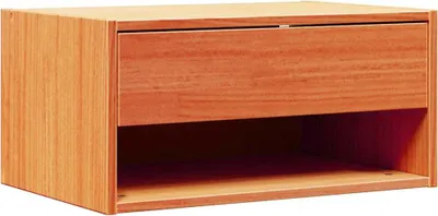 Immagine prodotto di Comodino con cassetto Marrone cerato 50 x 32,5 x 24 cm