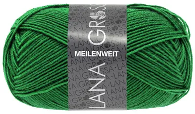 Produktbild von Lana Grossa - Meilenweit 4-fach 50g 1418 smaragdgrün