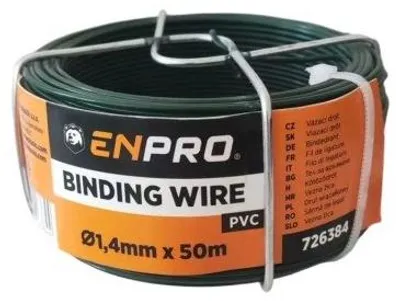Zdjęcie produktu dla Enpro 726384 Drát vázací, PVC, 1,4 mm x 50 m