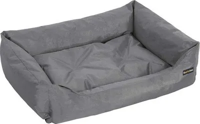 Immagine prodotto di Famanu Cuccia per cani XL - Antiscivolo, facile da pulire, grigia - 100 x 70 x 28 cm