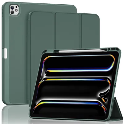Produktbild von iPad Pro 13 Zoll Hülle mit Stifthalter - Mgreen