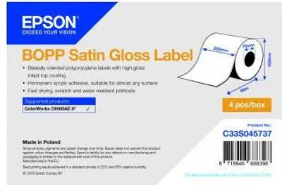 Image de Epson C33S045737 étiquette à imprimer