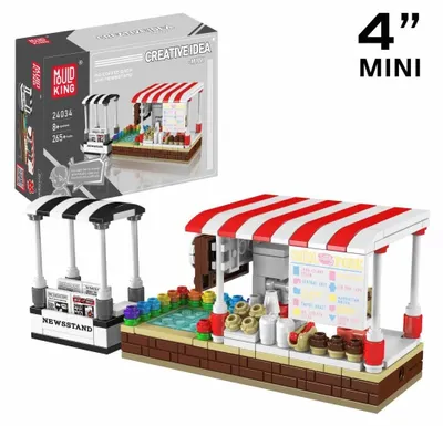 Produktbild von Mould King® 24034 Coffee Shop & Zeitungskiosk