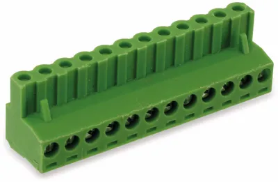 Produktbild von Leiterplattenanschlussklemme, 12pol., RM5,08 mm, 10A