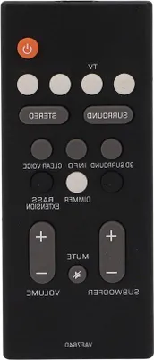 Zdjęcie produktu dla Pilot do wbudowanego soundbara VAF7640 ATS1080 z czułymi przyciskami – prosta obsługa