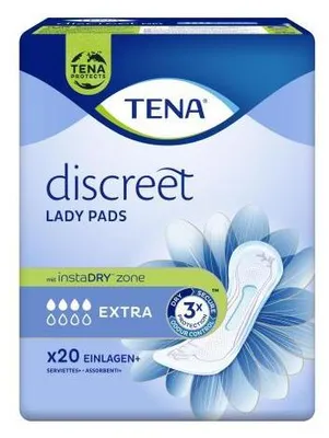 Produktbild von Tena Lady Discreet Inkontinenz Einlagen extra 12X20 St