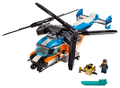 Produktbild von LEGO® Creator Doppelrotor-Hubschrauber, 31096