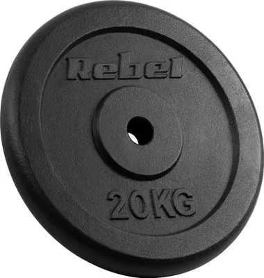 Produktbild von Rebel Active 20kg Gusseisenplatte, 31mm Lochdurchmesser