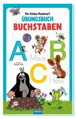 Obrázok produktu pre Trötsch Der kleine Maulwurf Übungsbuch Buchstaben