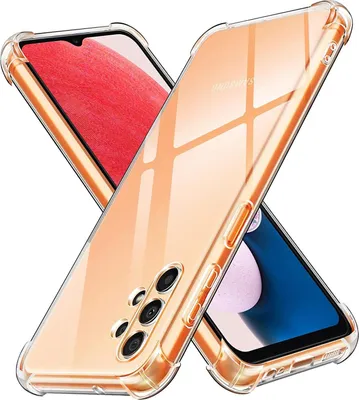 Produktbild von Conie Rugged Silikon Schutzhülle für Samsung Galaxy A13 4G Tasche Case Cover Bumper TPU Hülle in Transparent