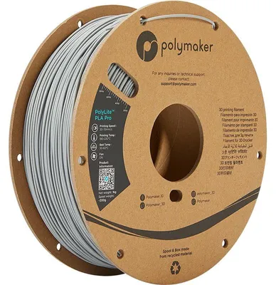 Image de Filament PLA 1,75 mm, couleur gris, 1 kg