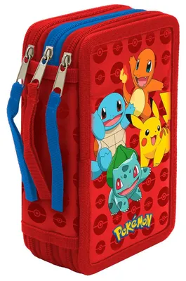 Produktbild von Pokemon 3-teiliges Federmä ppchen, 39 Stü ck