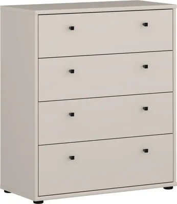 Produktbild von Schubkastenkommode >TEMPRA2< in Sand - 73,7x85,5x34,8cm (BxHxT)