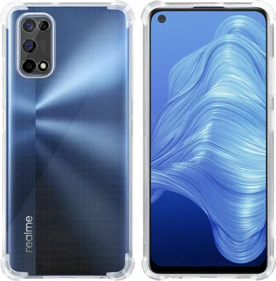 Image de Cadorabo Housse pour Realme 7 5G en TRANSPARENT COMPLET Housse de protection en silicone TPU flexible Back Case Cover Etui Handy Hülle