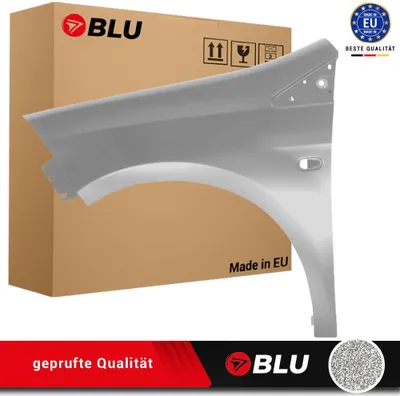 Immagine prodotto di BLU Parafango compatibile con Fiat Bravo 620B Sinistra Silber SilberGrau | 2007-2014 | Anteriore | Verniciato | Pronto per il montaggio | Acciaio