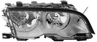 Produktbild von VAN WEZEL Scheinwerfer Rechts für BMW 3 Limousine (E46) 0646962
