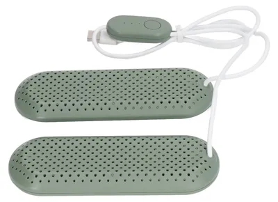Immagine prodotto di Asciugascarpe USB per uso domestico, dormitorio studentesco, adulti, con funzione deodorante per stivali e scarpe e timer, OD, verde