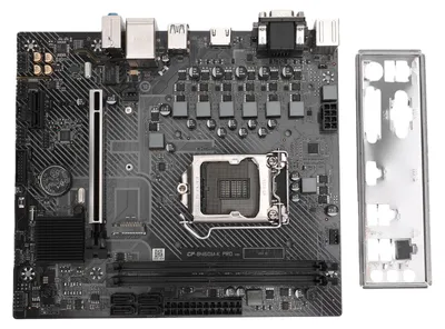 Produktbild von B460M-K PRO – Mainboard für Computer mit zwei DDR4-Slots, LGA 1200-Sockel, kompatibel mit Intel Prozessoren der 10. Generation (Core i9/i7/i5/i3, Pentium Gold und Celeron)