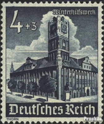 Produktbild von Briefmarken Deutsches Reich 1940 Mi 752 gestempelt Winterhilfswerk: Bauwerke
