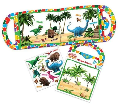 Produktbild von Dinosaurier Roar! Aufkleber Szene