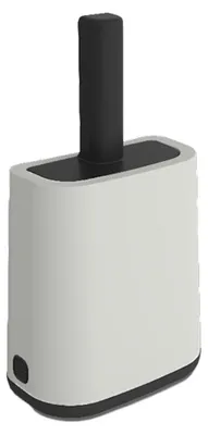 Produktbild von Rotho Schaufel mit Halterung Biala  Inklusive Kotbeutelaufbewahrung, Design abgestimmt auf Katzentoilette, praktische Platzierung, einfache Reinigung